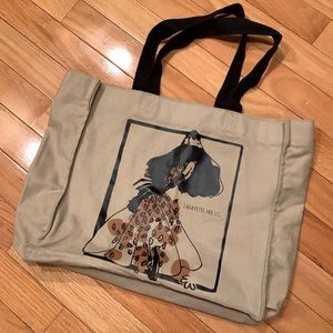 Lafayette 148 Canvas Tote Bag Purse